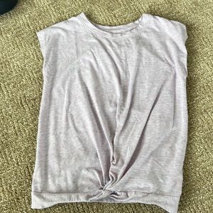 girls cat and jack twist front tee Size 7-8